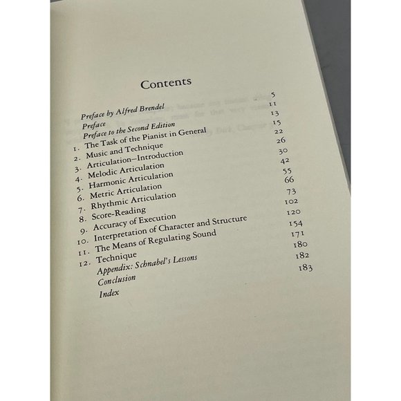 Schnabel's Interpretation of Piano Music 2nd Book Konrad Wolff English READ - Picture 5 of 6